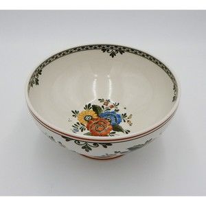 Villeroy And Boch Alt Amsterdam 9 In Round Vegetable Serving Footed Bowl